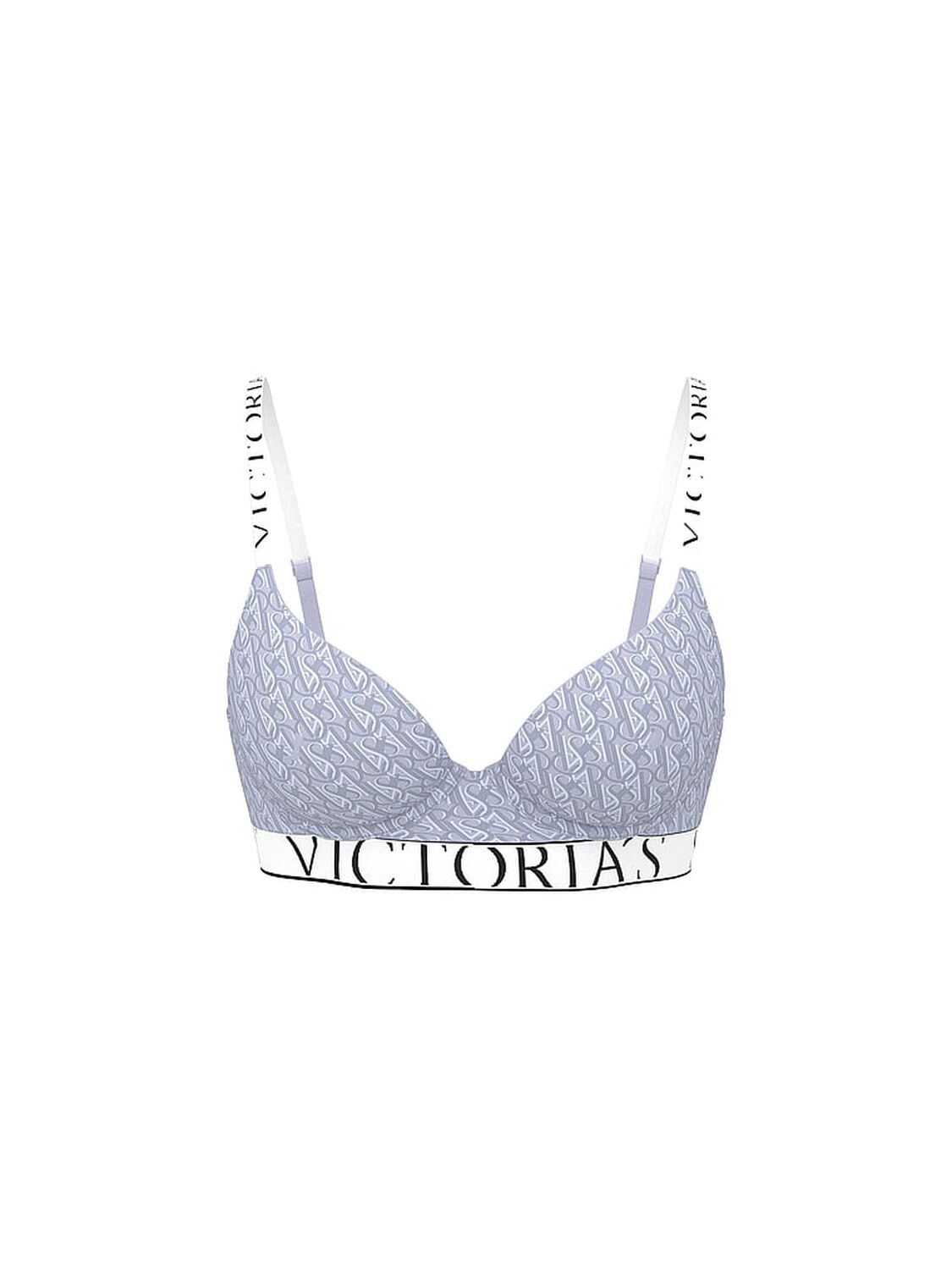 vs The T-Shirt The CoolBra&trade; Lightly Lined Demi Icy Lavender Logos 3 of 3 