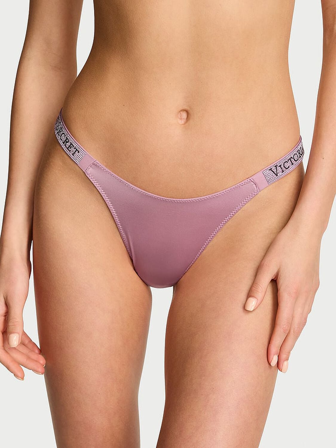 vs Very Sexy Shine Strap Thong Panty 1 of 3 