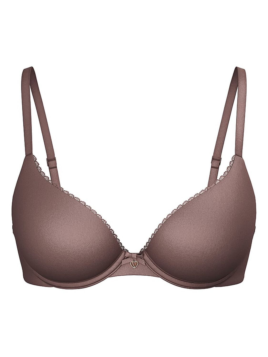 vs Body By Victoria Lightly Lined Full-Coverage Bra Cloudy Grey 1 of 4 