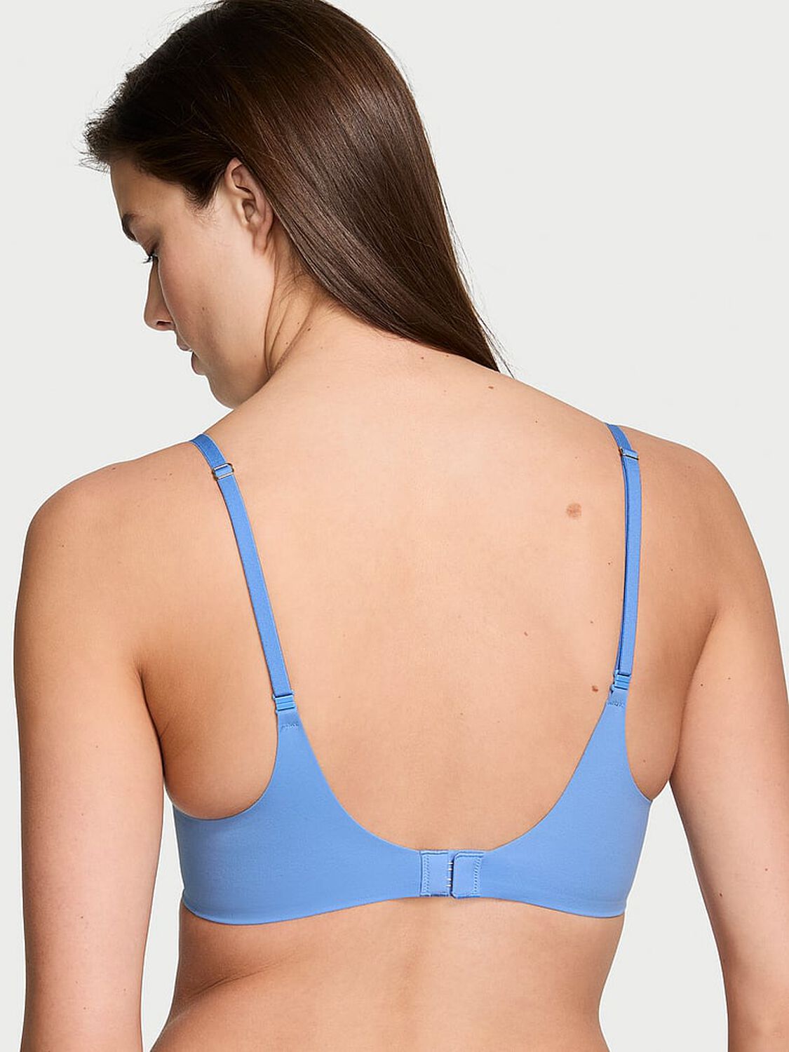 vs Love Cloud Push-Up Plunge Bra Blue Bonnet 2 of 4 
