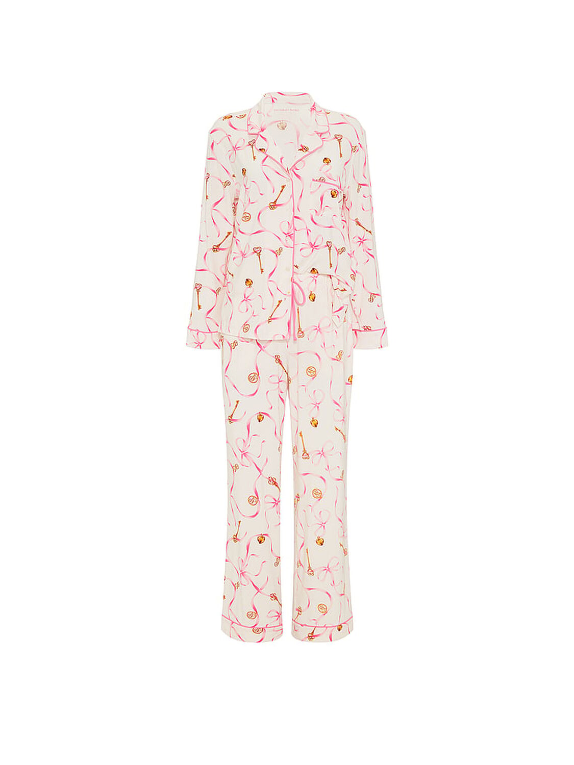 vs Victoria's Secret SoSoft&trade; Modal Long Pajama Set Bows And Keys 3 of 3 