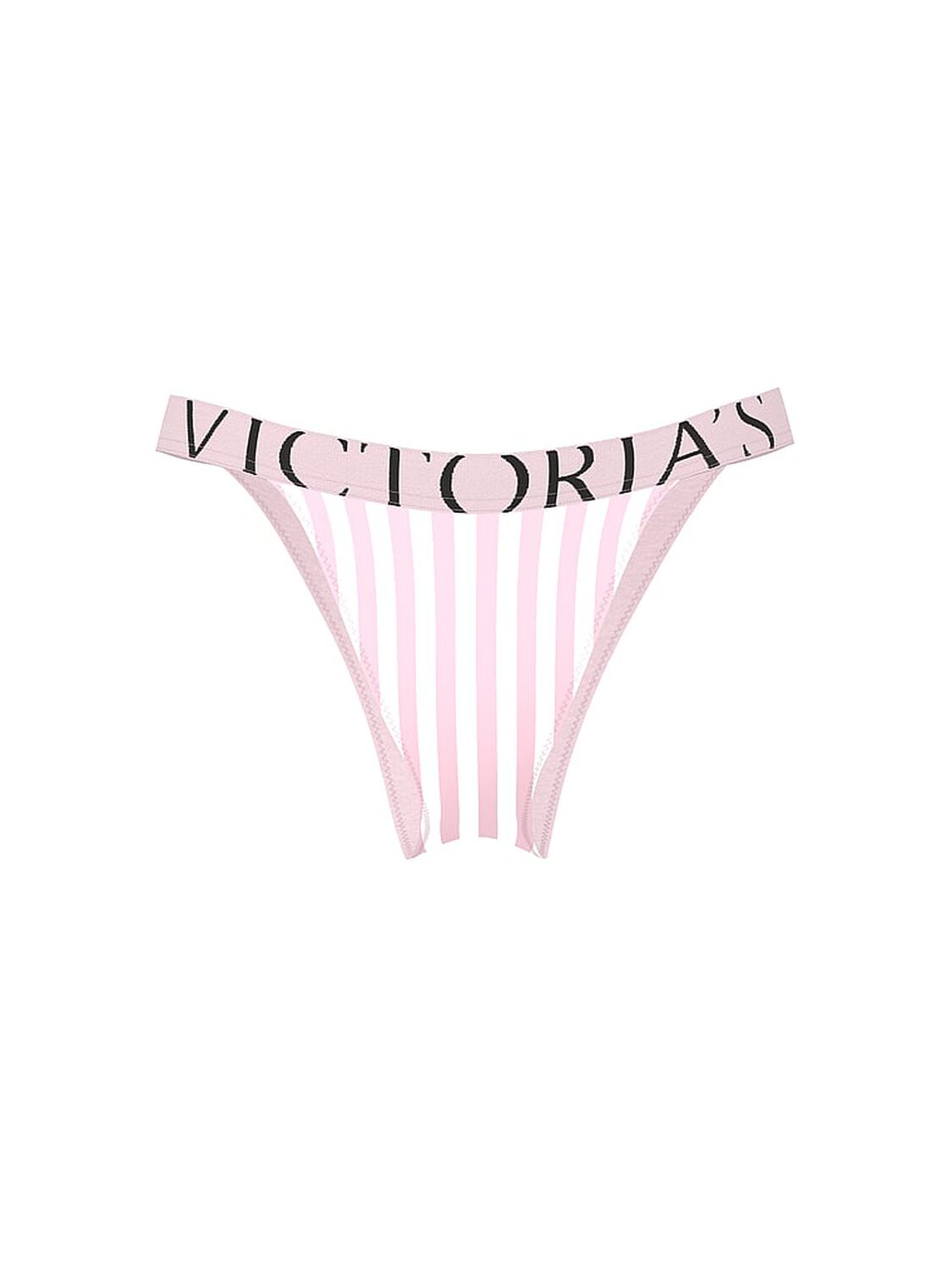 vs Cotton Exploded Logo Cotton 90s Brief Panty Pretty Blossom Stripes 3 of 3 