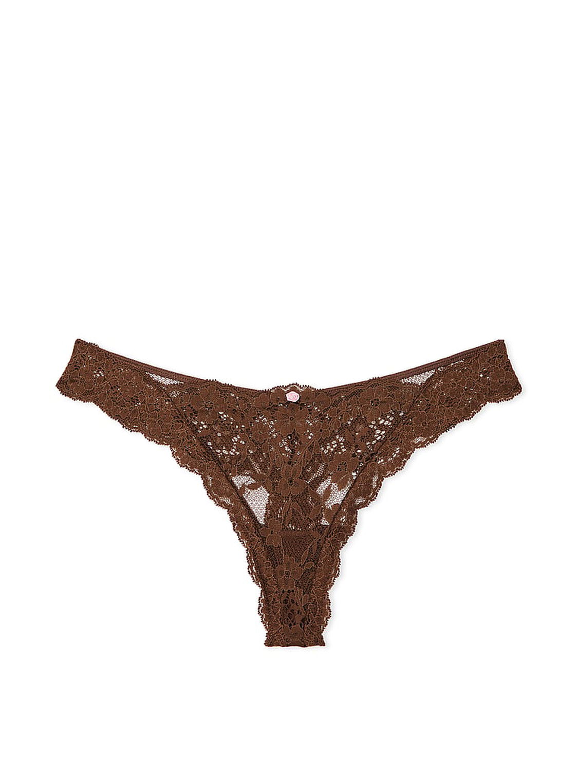 vs Dream Angels Lace Thong Panty Ganache 3 of 4 