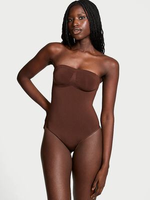 Shapewear by Victoria SeamlessShaping™ Strapless Bodysuit
