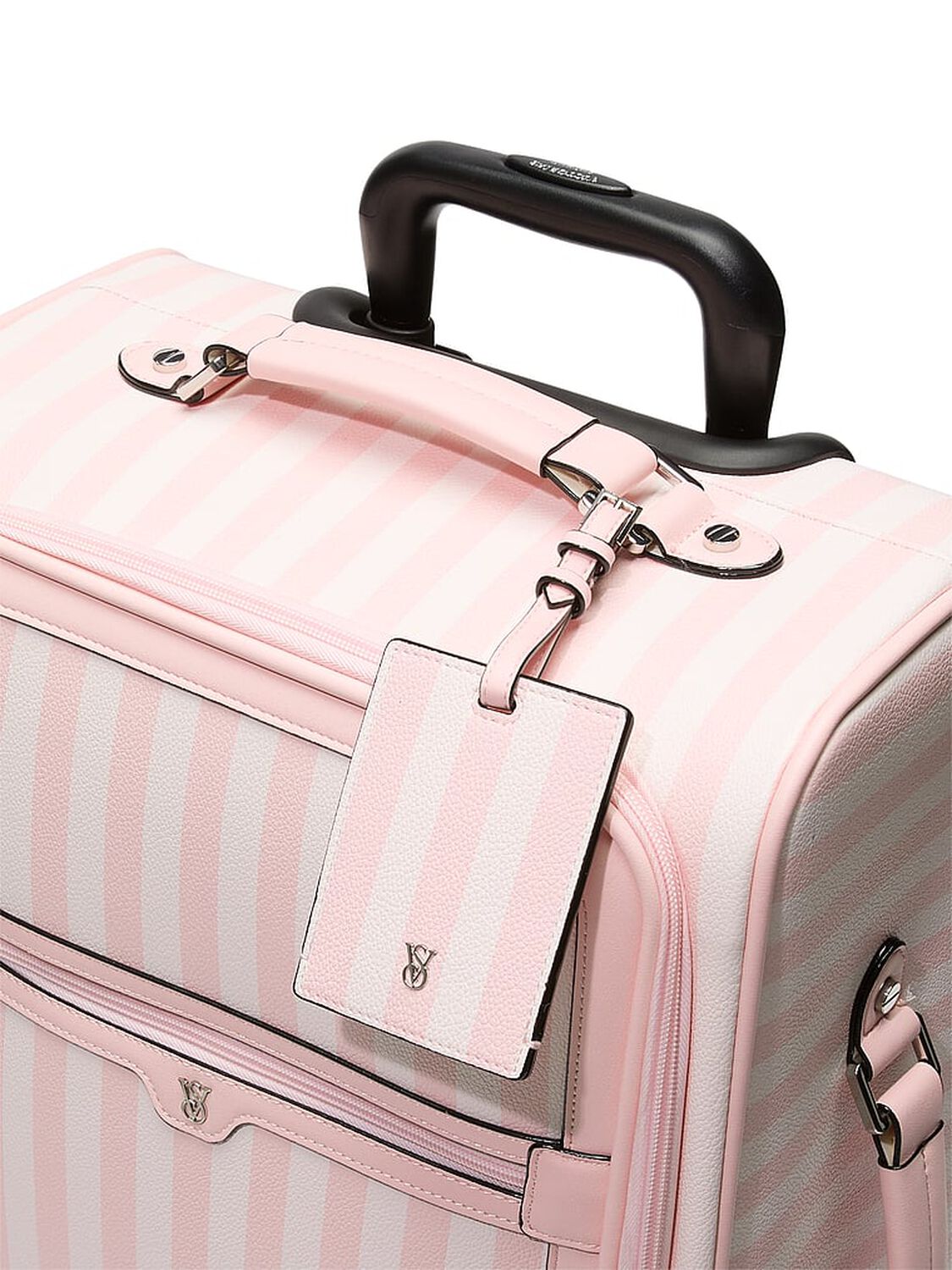 vs Victoria's Secret Passport Case & Luggage Tag Travel Set Heritage Stripe 4 of 4 