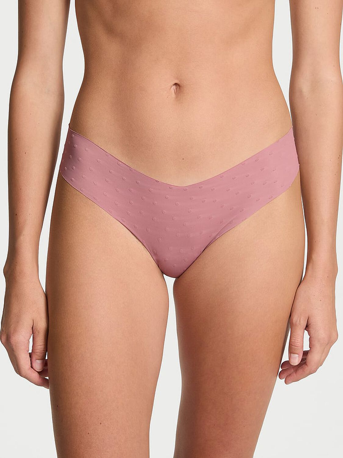 vs No-Show No-Show Thong Panty Nostalgia Rose 1 of 2 