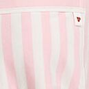 SoSoft&trade; Modal Short-Sleeve Long Pajama Set, Iconic Pink Stripes, swatch