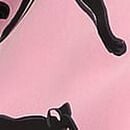 Signature Satin Long Pajama Set, Pink Panthers, swatch