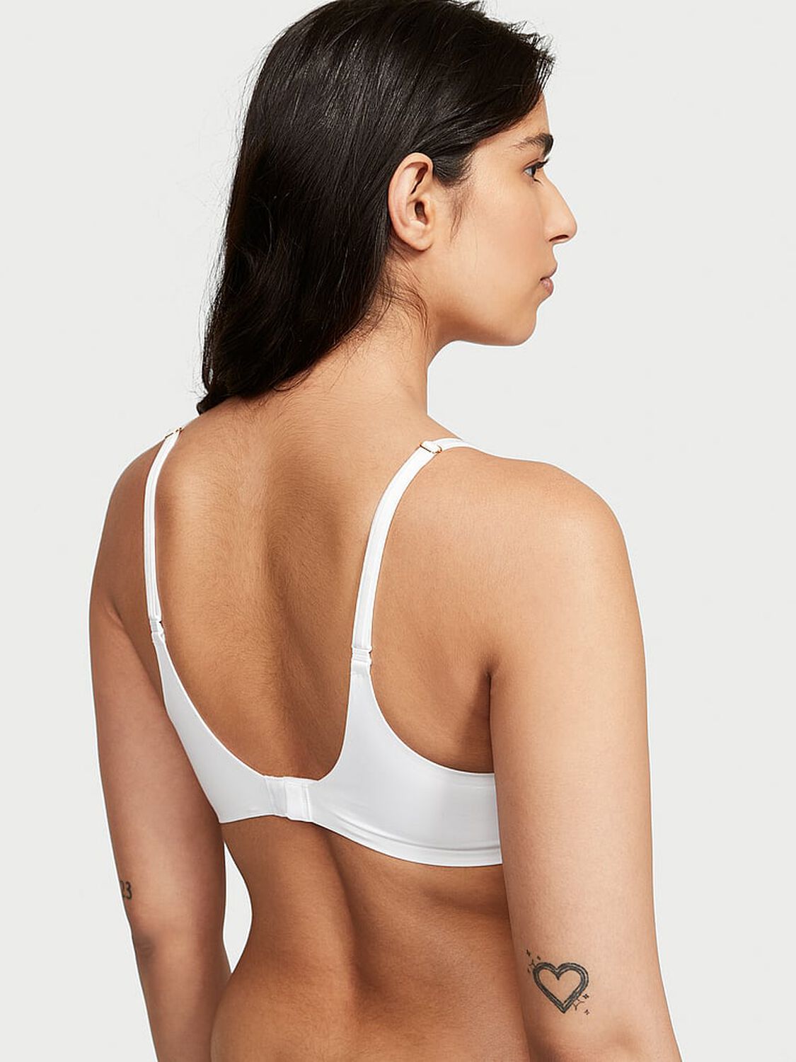 vs Love Cloud Push-Up Plunge Bra White 2 of 4 