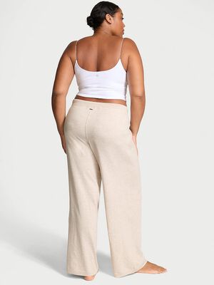 Luxe Cr&egrave;me Knit Lounge Pants