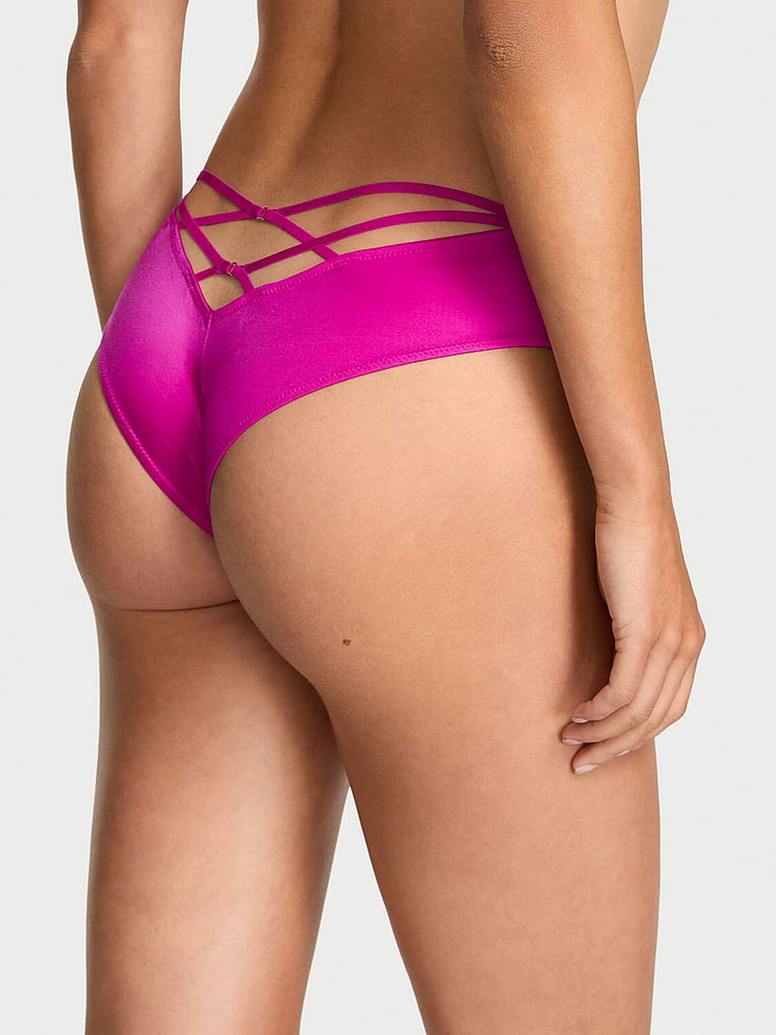 vs Very Sexy Strappy-Back High-Leg Cheeky Panty Berrylicious 2 of 3 