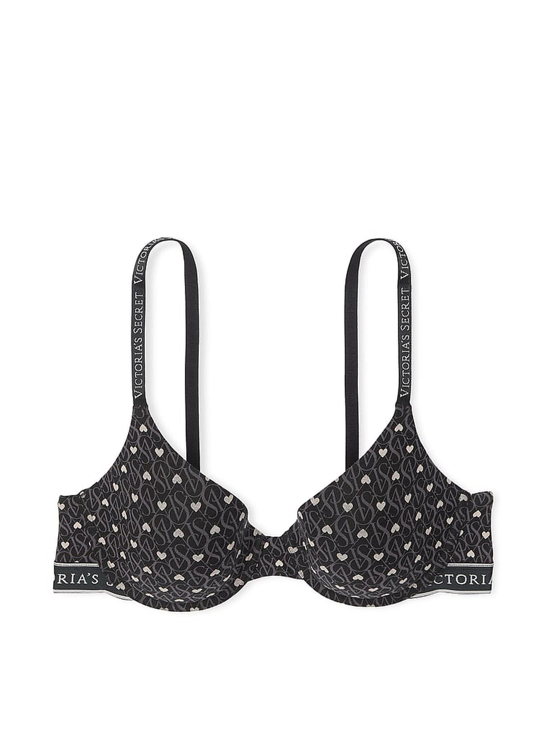 vs The T-Shirt Lightly Lined Cotton Demi Bra 3 of 3 