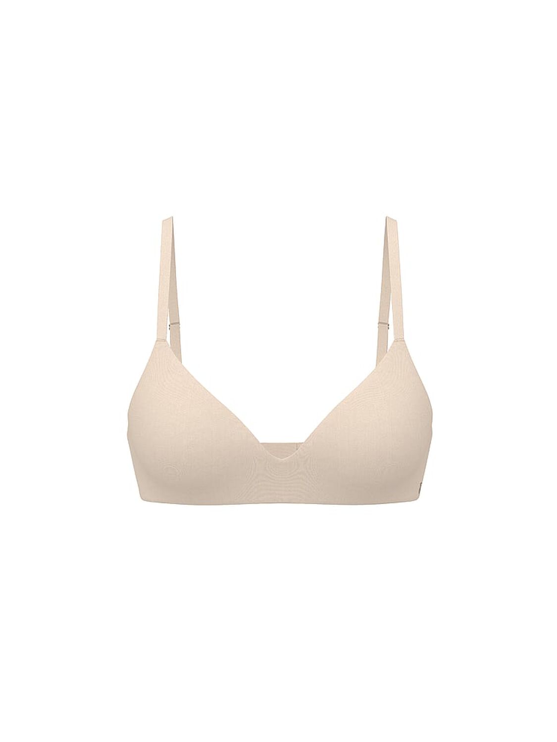 vs The T-Shirt Smooth Lightly Lined Wireless Bra Marzipan 3 of 3 