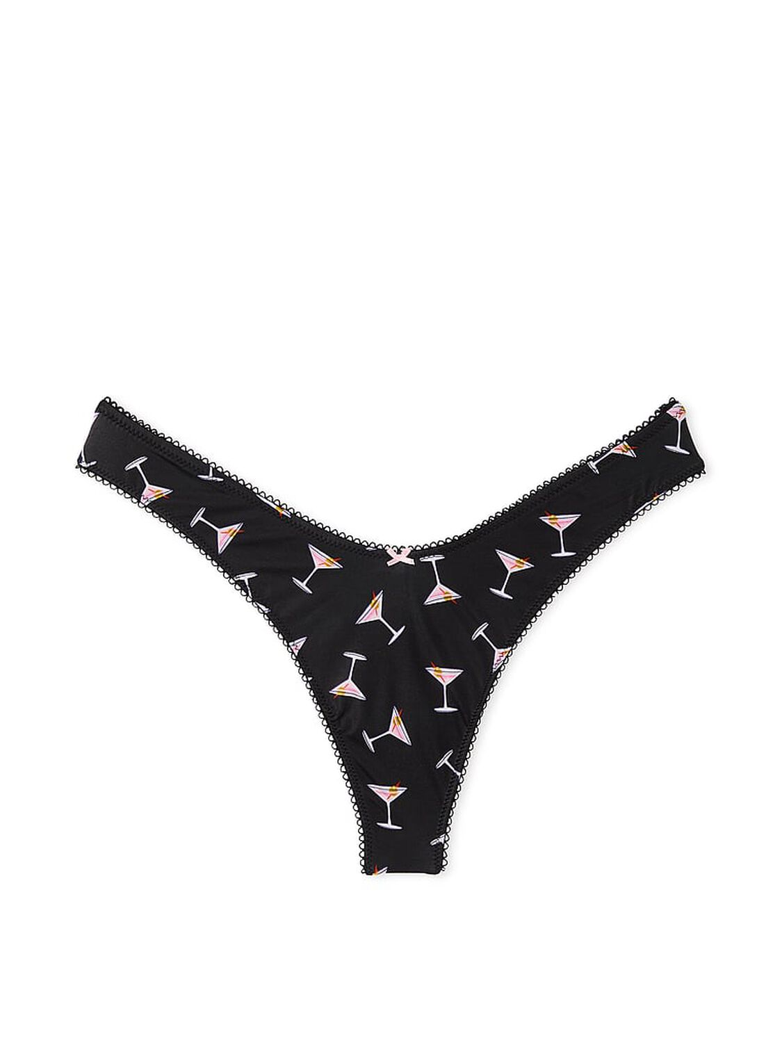 vs Very Sexy Printed High-Leg Thong Panty 3 of 3 
