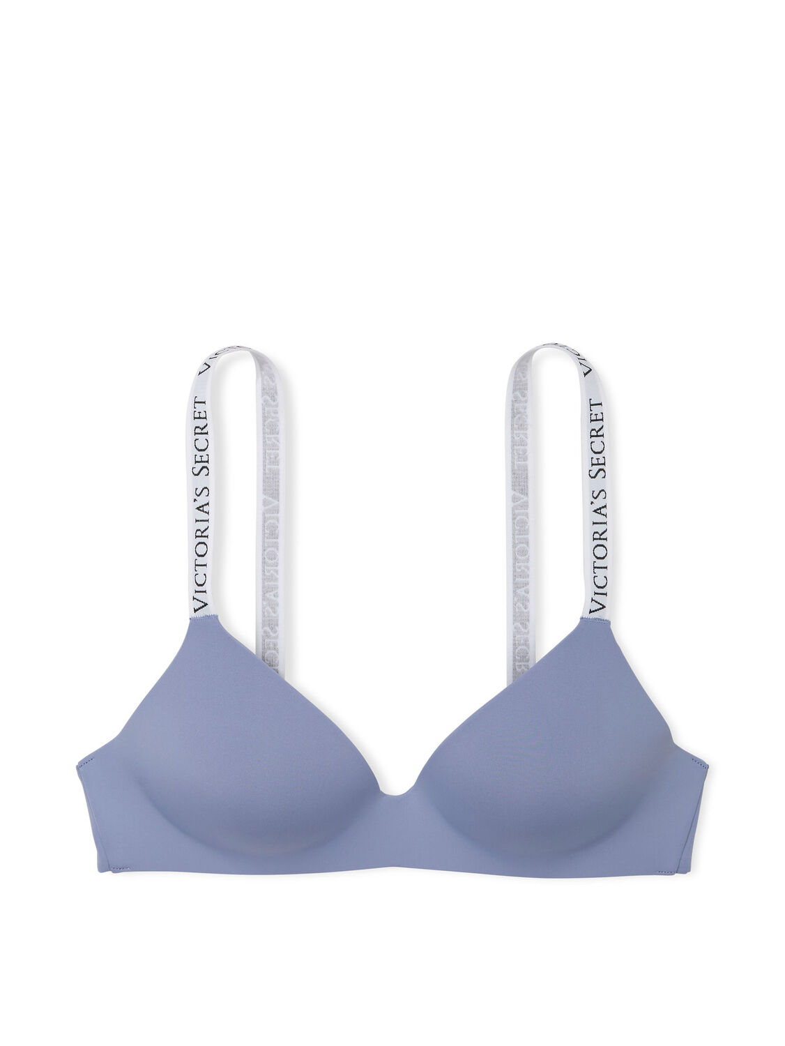 vs The T-Shirt Lightly Lined Wireless Bra Smokey Blue 3 of 3 