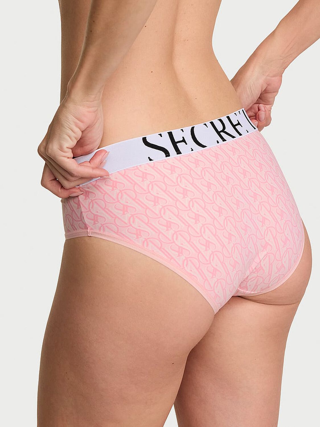 vs Cotton Cool Hiphugger Panty Pretty Blossom Logos 2 of 3 