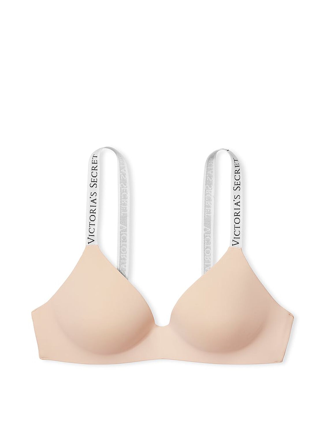 vs The T-Shirt Lightly Lined Wireless Bra Marzipan 1 of 3 