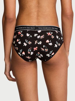 Logo Cotton Hiphugger Panty