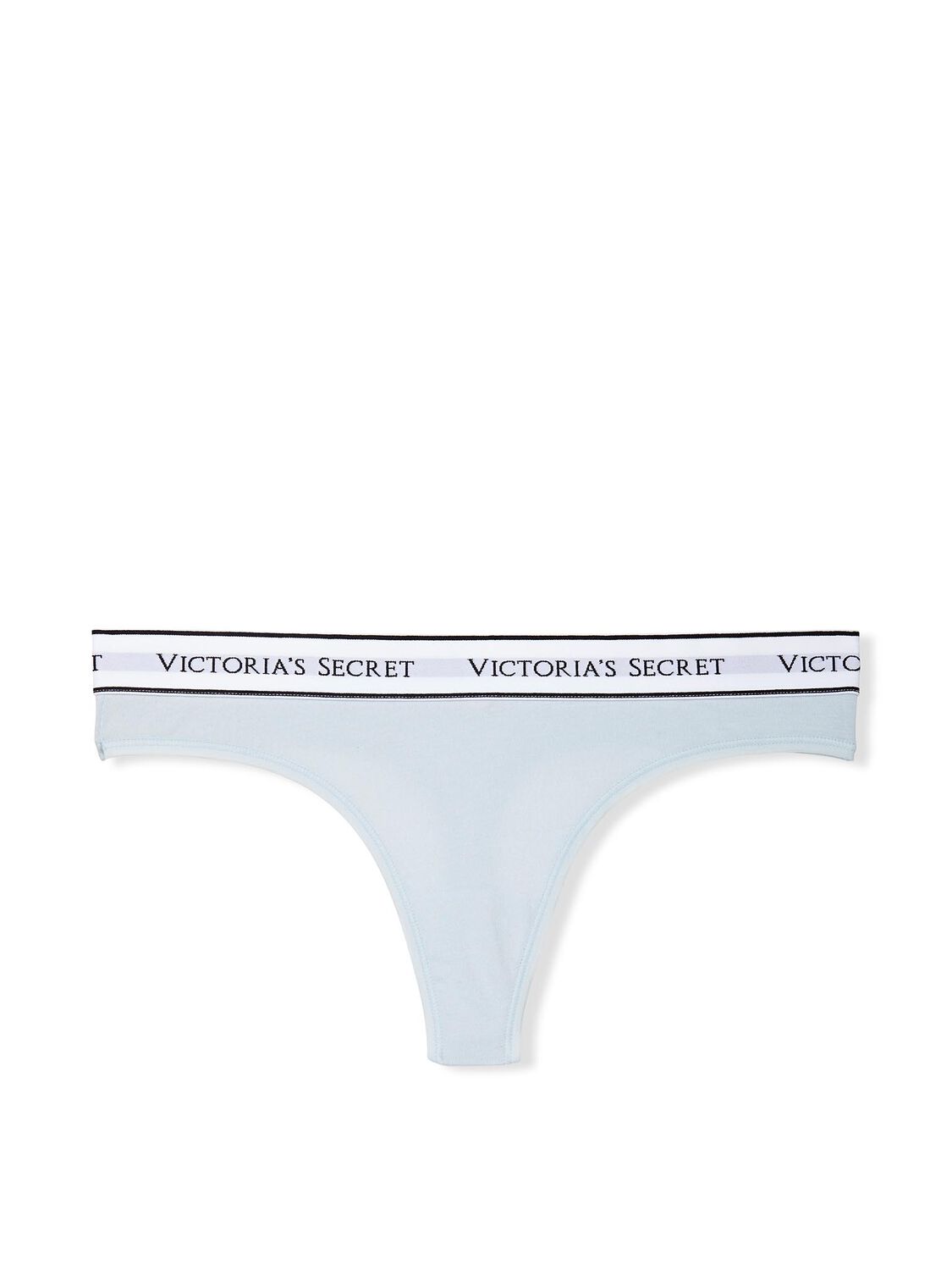 vs Cotton Logo Cotton Thong Panty Ballad Blue 3 of 3 