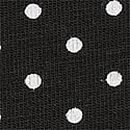 Stretch Cotton High-Leg Brief Panty, Black Dots, swatch