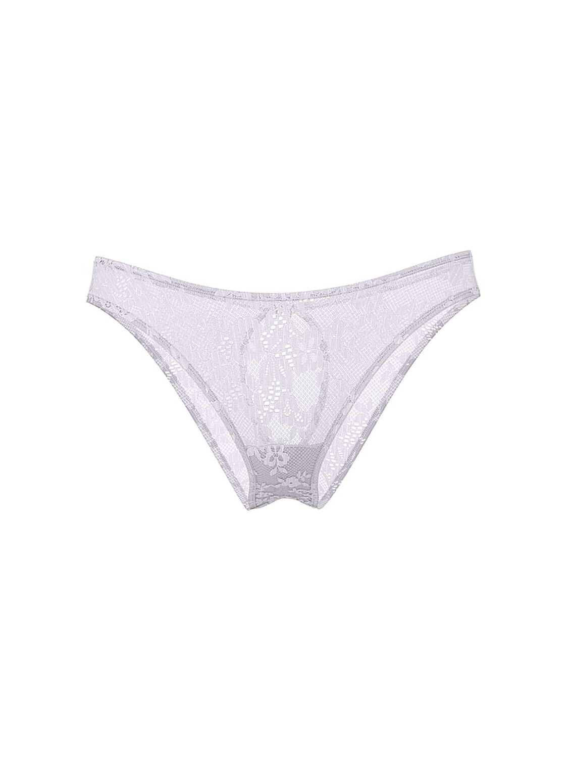 vs Dream Angels Twinkle Butterfly Lace Open-Back Brazilian Panty Feather Lilac 3 of 3 