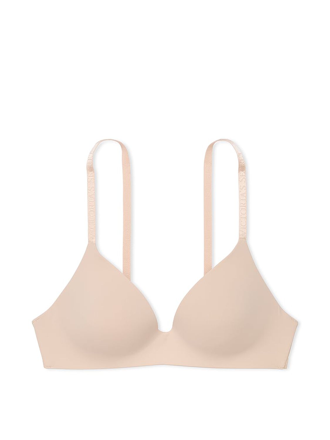 vs The T-Shirt Lightly Lined Wireless Bra Marzipan 3 of 3 