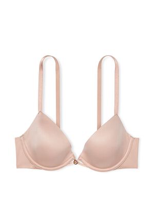 Smooth Lightly Lined Plunge Demi Bra