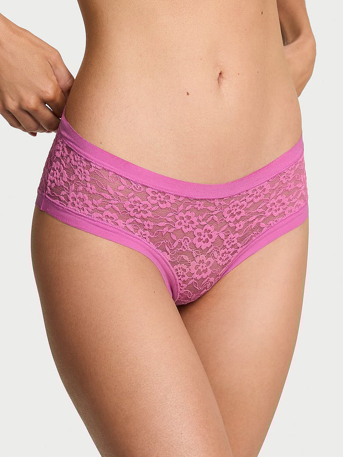vs No-Show No-Show Lace Cheeky Panty Cocktail 1 of 3 