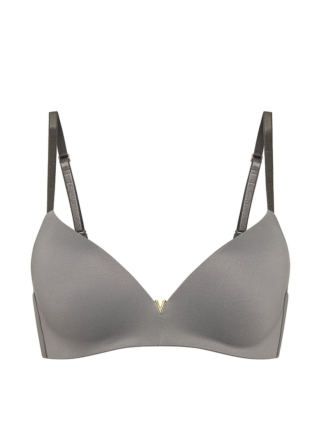vs Love Cloud Wireless Push-Up Bra Steel Grey 3 of 3 