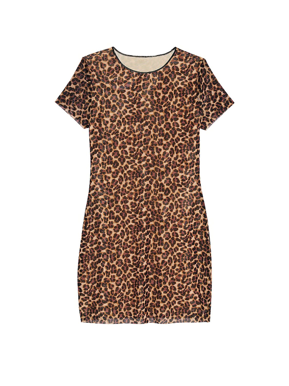 vs Victoria's Secret Swim Beachwear Mesh Mini Dress True Cat 1 of 2 