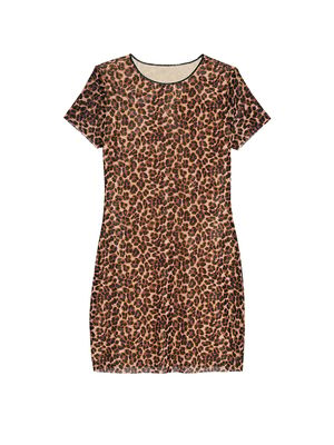 Beachwear Mesh Mini Dress