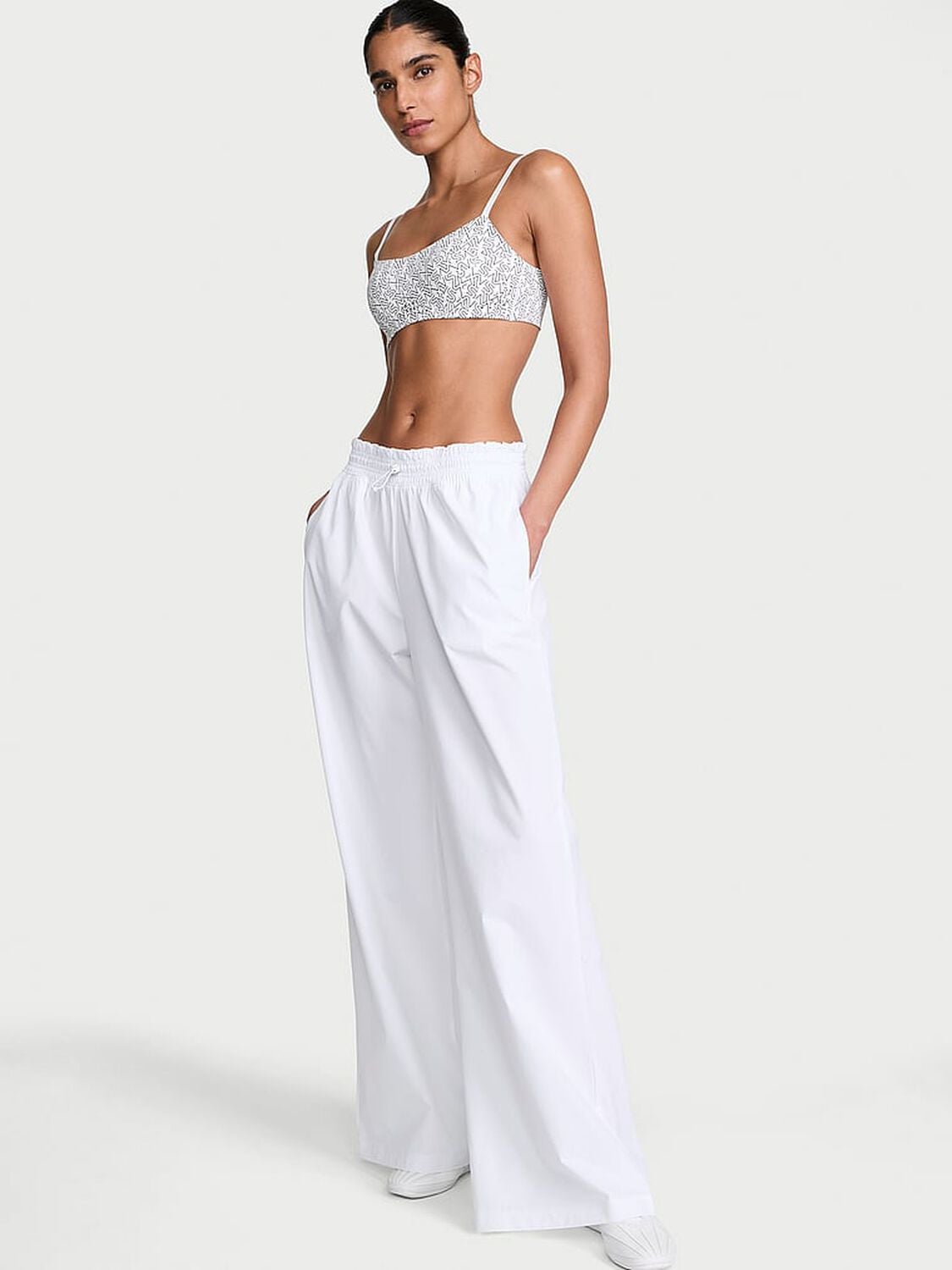 vs Vsx VSX ActiveFlex Wide-Leg Pant Vs White 1 of 3 