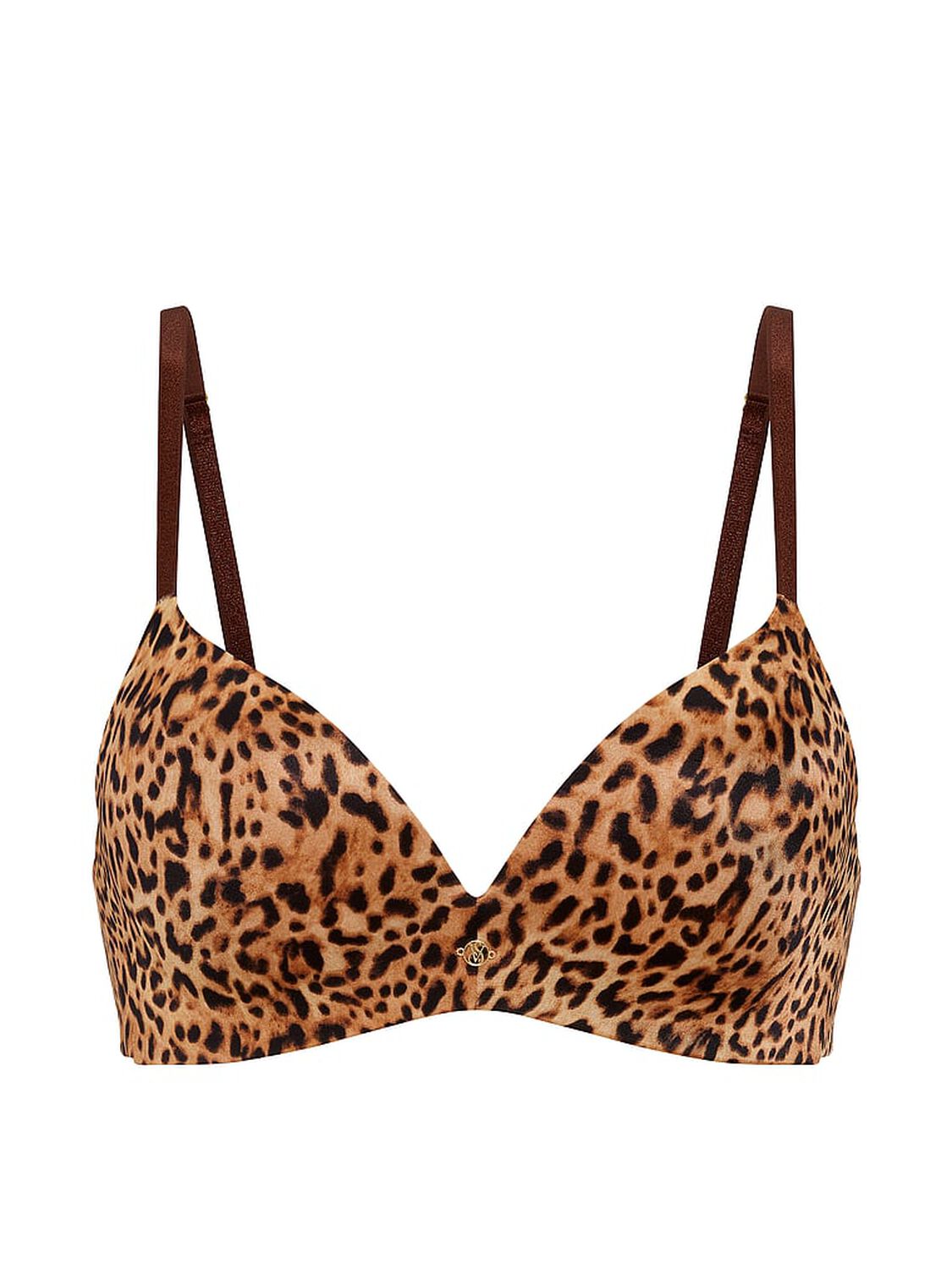 vs Very Sexy So Obsessed Smooth Wireless Push-Up Bra Leopard 3 of 3 