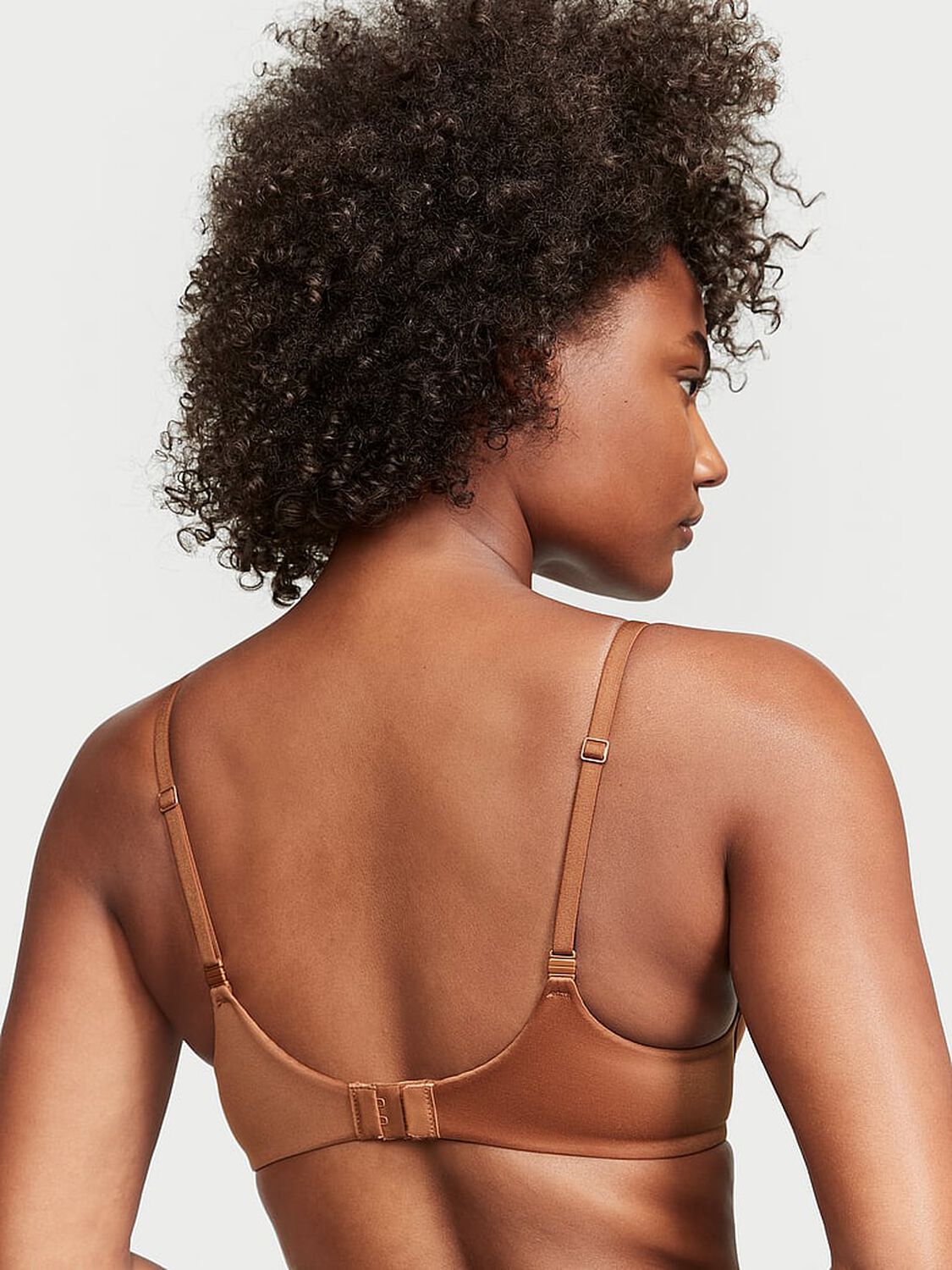 vs Body By Victoria Perfect Shape Push-Up Smooth Bra Caramel 2 of 3 