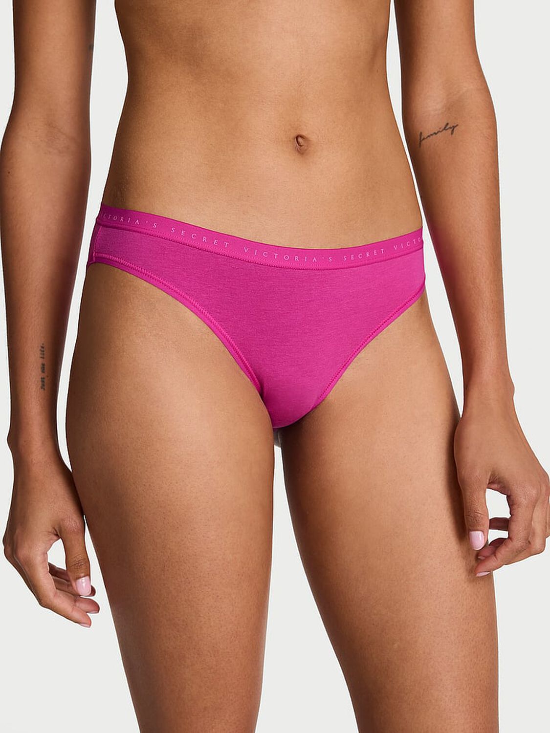 vs Victoria's Secret Stretch Cotton Bikini Panty 1 of 2 