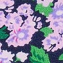 No-Show Cheeky Panty, Ensign Navy Ditsy Floral, swatch