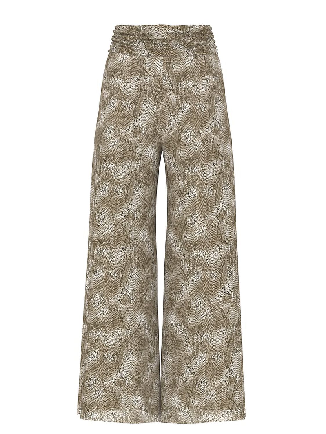vs Victoria's Secret Swim Beachwear Mesh Foldover Pants Snake 3 of 3 