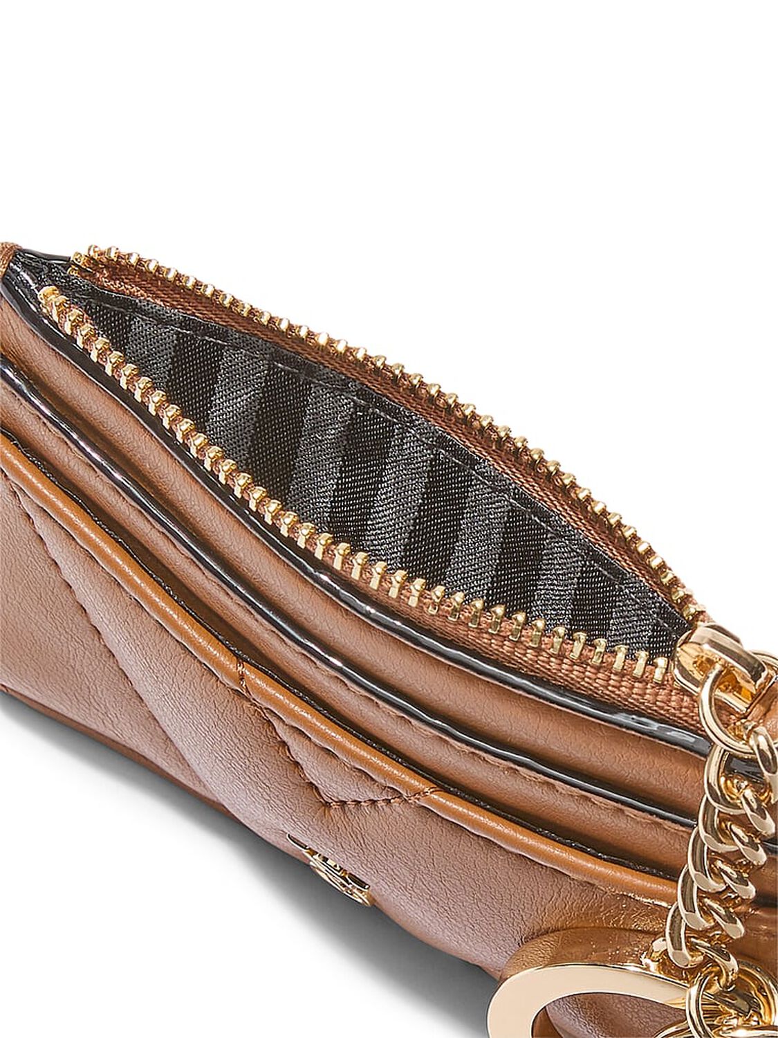 vs Victoria's Secret Card Holder Keychain Brown 3 of 3 