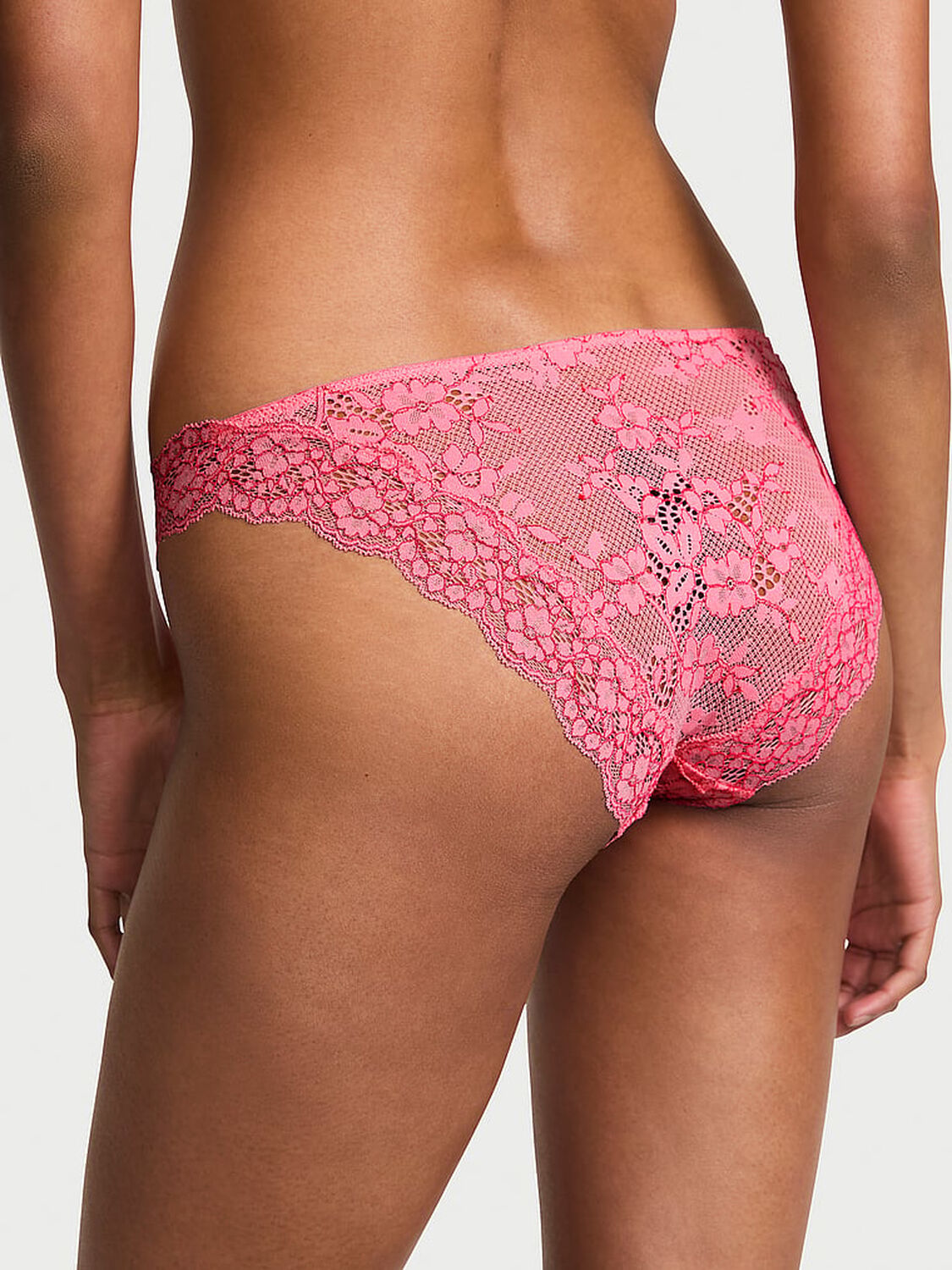 vs Dream Angels Lace Bikini Panty Wild Salmon 2 of 3 