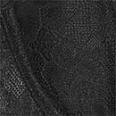 Wicked Unlined Rose Lace Apron Set, Black, swatch