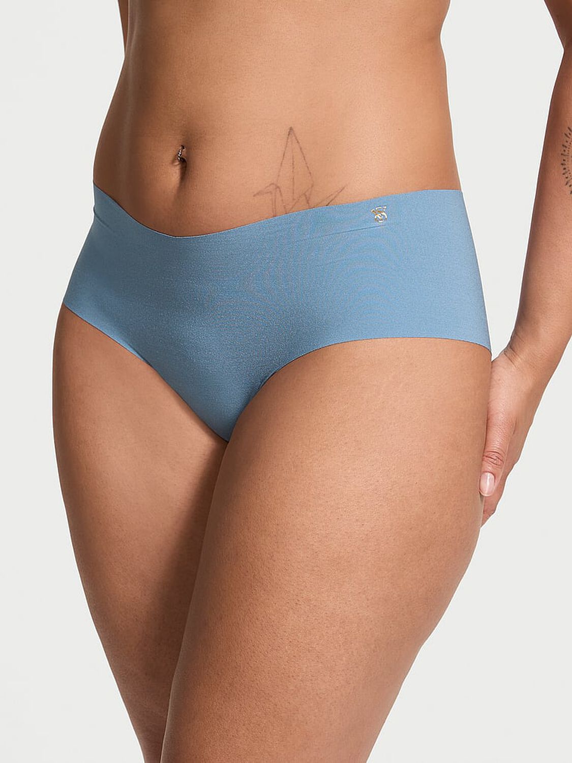 vs No-Show No-Show Cheeky Panty Faded Denim 1 of 3 