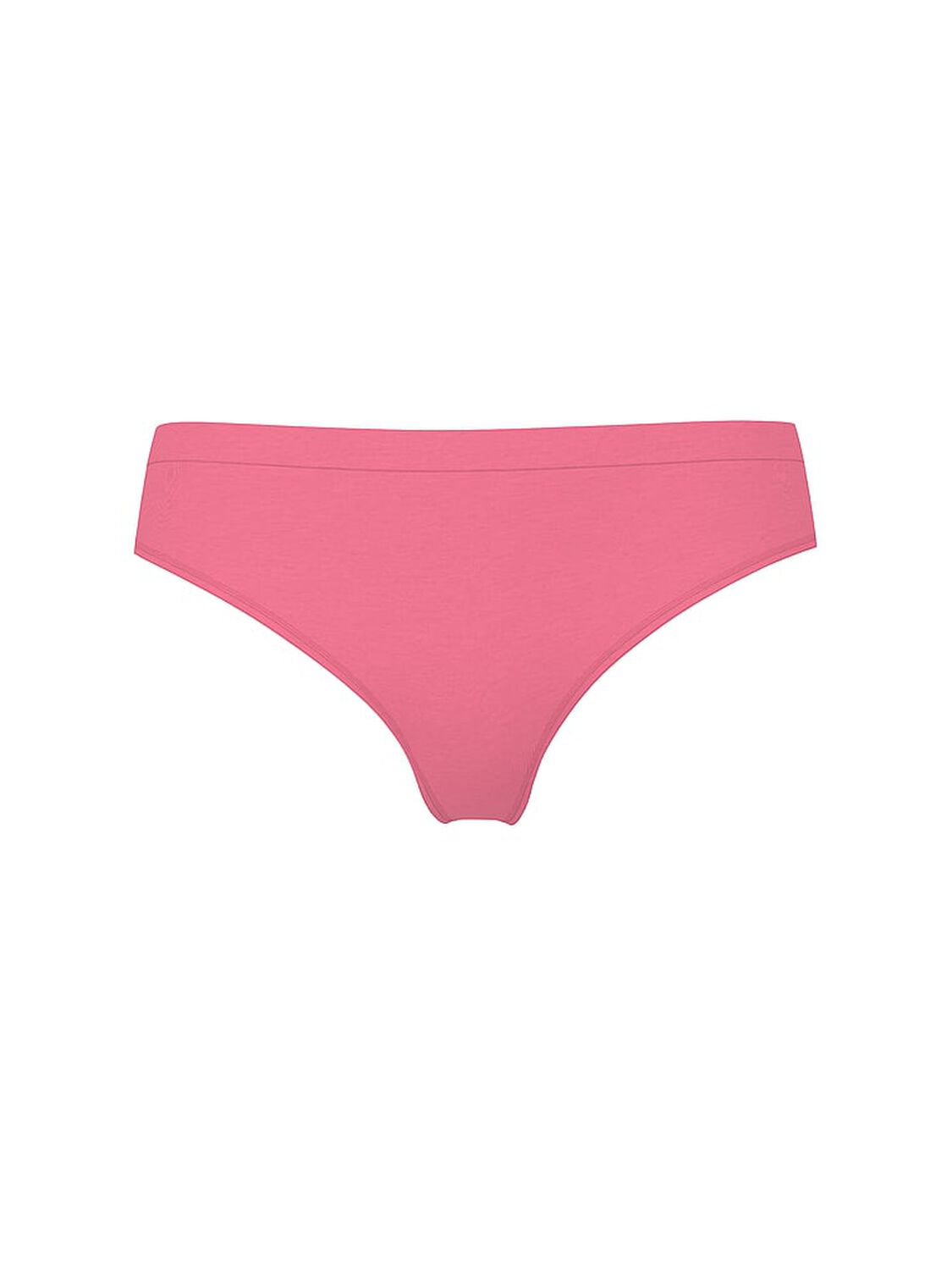 vs Seamless Seamless Sheer Rib Thong Panty Rose Light 3 of 3 