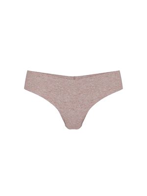 No-Show Cotton Thong Panty
