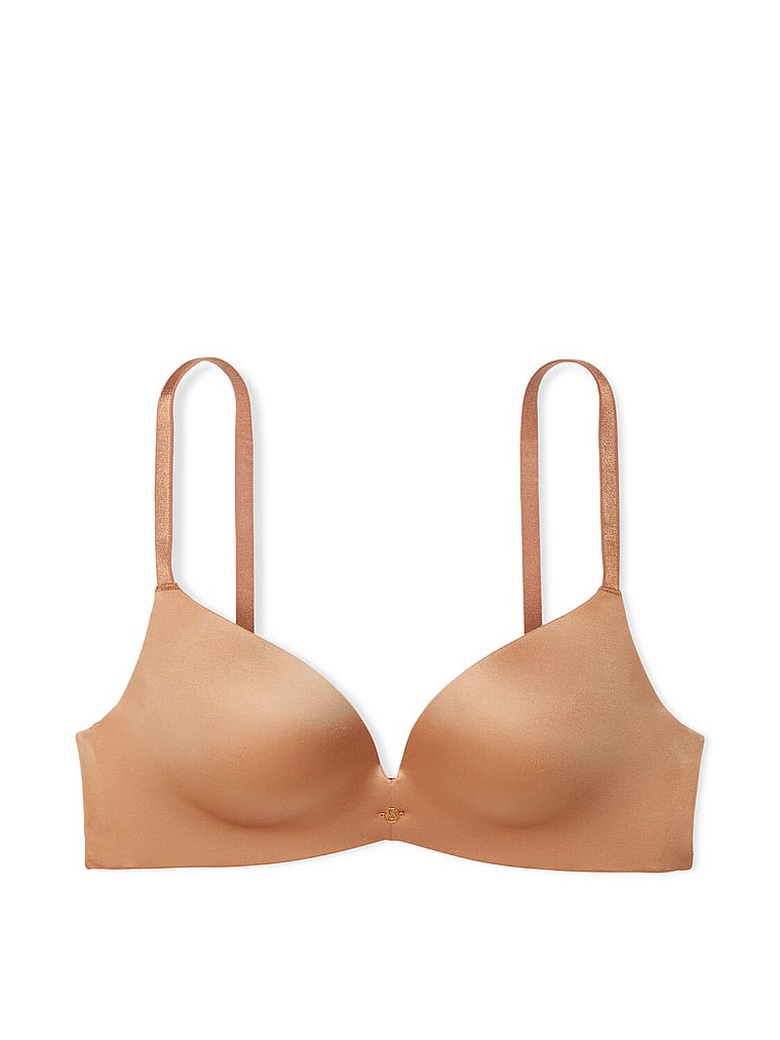vs Very Sexy So Obsessed Smooth Wireless Push-Up Bra Toffee 1 of 3 