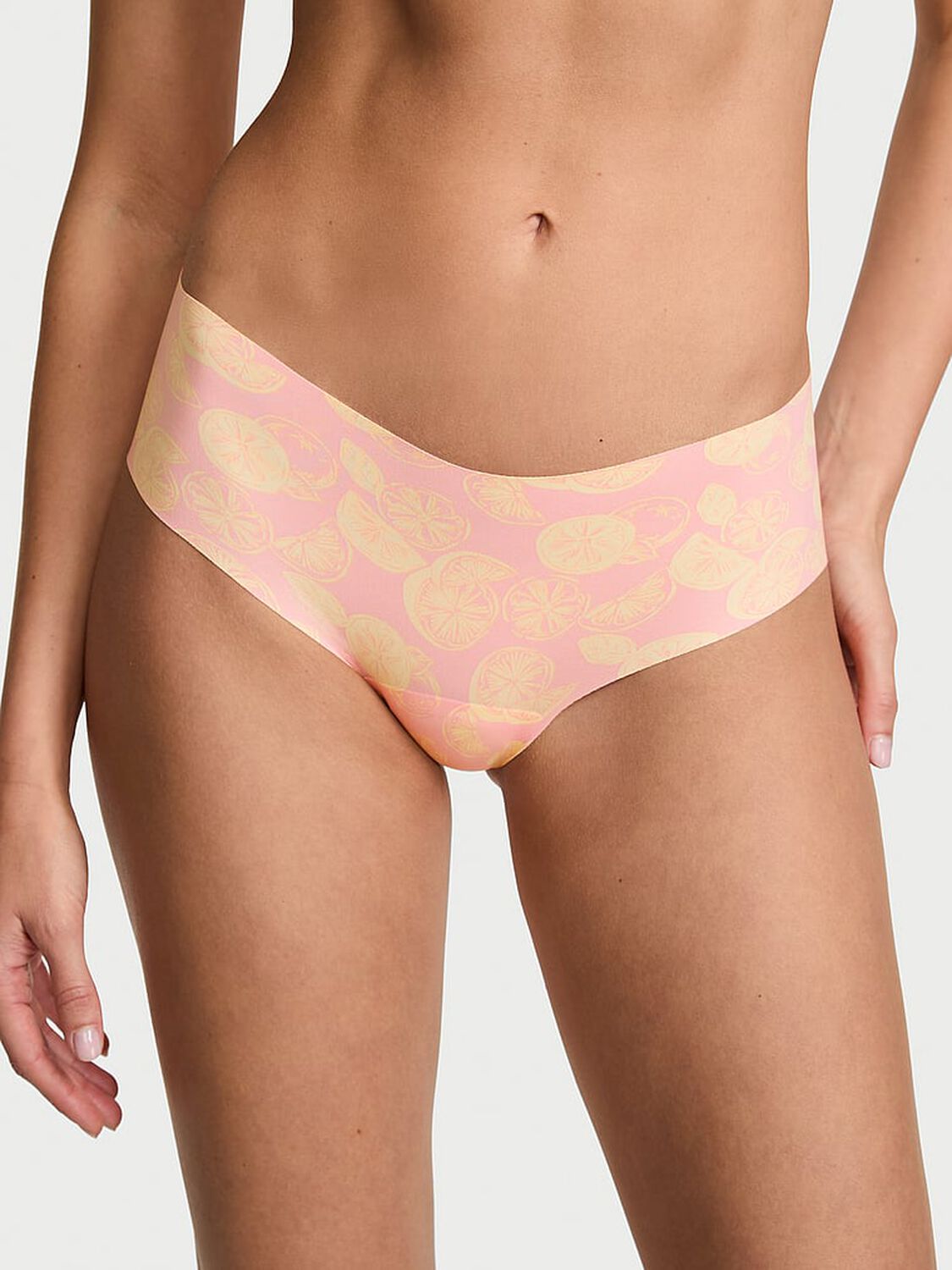 vs No-Show No-Show Cheeky Panty Pretty Blossom Lemon 1 of 2 
