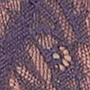 Rose Lace Plunge Teddy, Valiant Purple, swatch