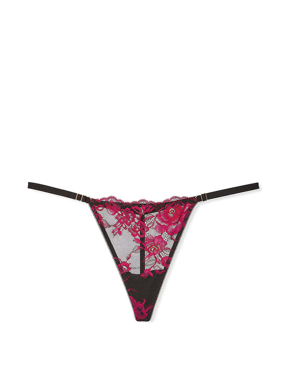 vs Very Sexy Rose Lace Adjustable V-String Panty 3 of 4 