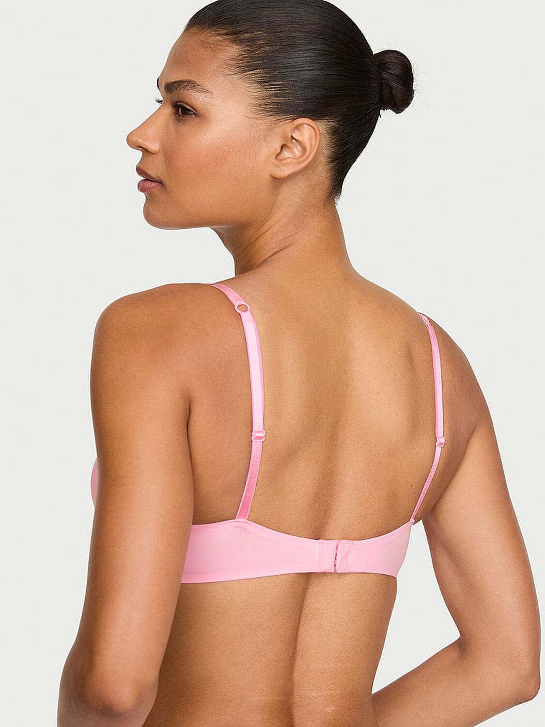 vs Very Sexy Bombshell Add-2-Cups Shine Bow Push-Up Bra Victoria Pink 2 of 3 
