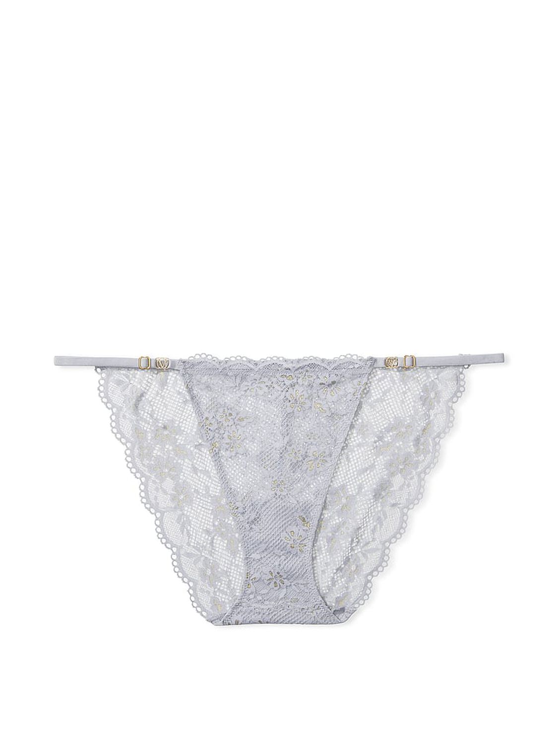 vs Love Cloud Lace Adjustable String Bikini Panty 3 of 4 
