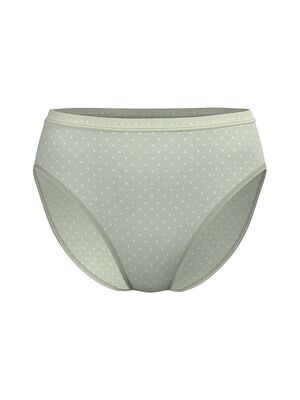 Stretch Cotton High-Leg Brief Panty